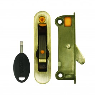 Lockable window restrictor