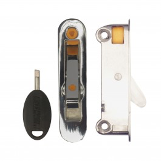 Lockable window restrictor