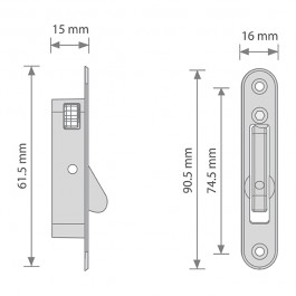 Lockable window restrictor