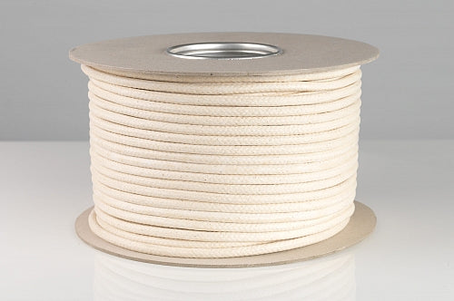 Waxed cotton sash cord for double hung window repair