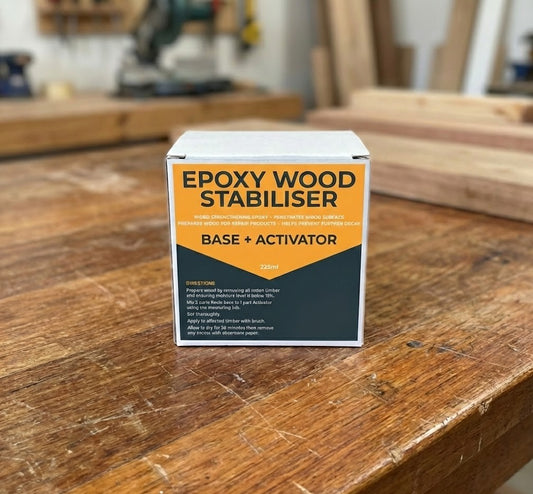 Epoxy Wood Stabiliser - 2 x 225ml bottles