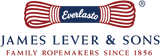 James Lever & Sons - Family Ropemakers Since 1856 - Everlasto (wide, transparent)