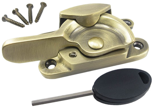 Sash Window Lock (Fitch Fastener) - Narrow