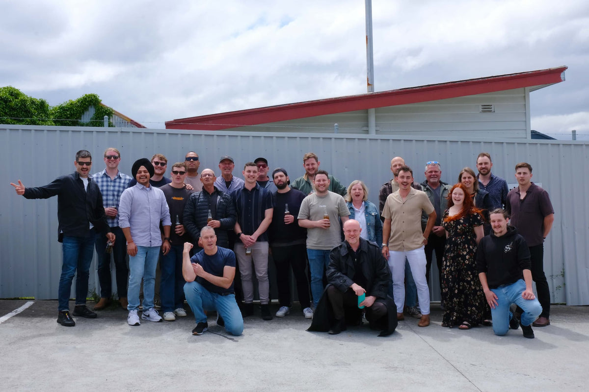 The Sealasash crews from Tasmania and Victoria, the team behind Sellaseal