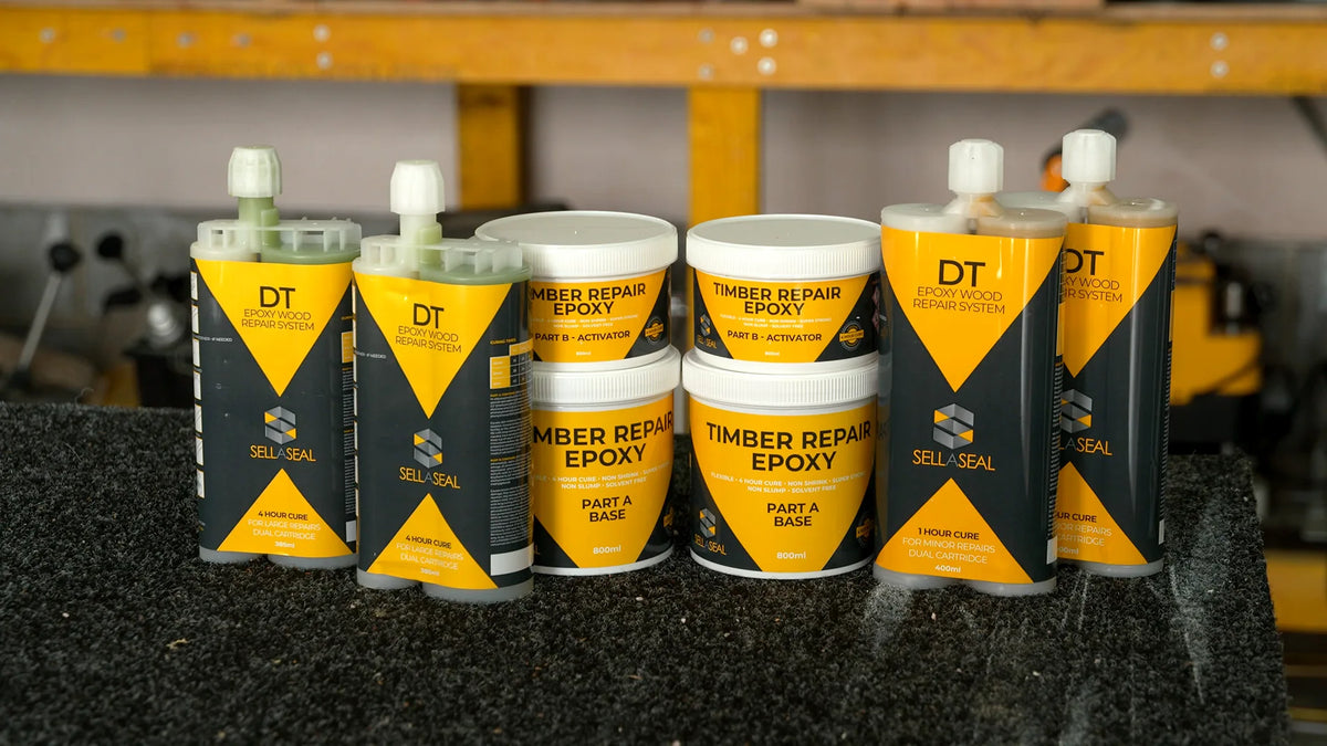 wood repair epoxy filler builders bog